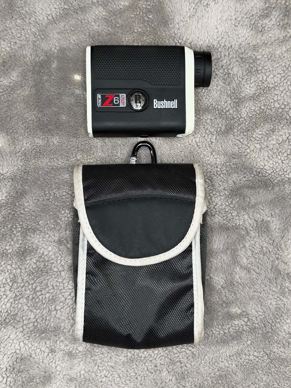 Bushnell Tour Z6 Jolt Golf 6x21 Laser Rangefinder with Case, 1300yds